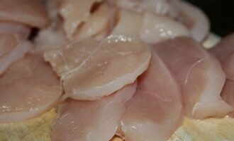 Куриное филе с пармезаном