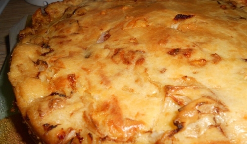 Пирог с капустой и яйцом