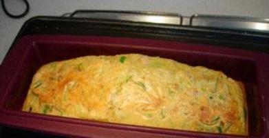 Пирог с тунцом и луком-порей