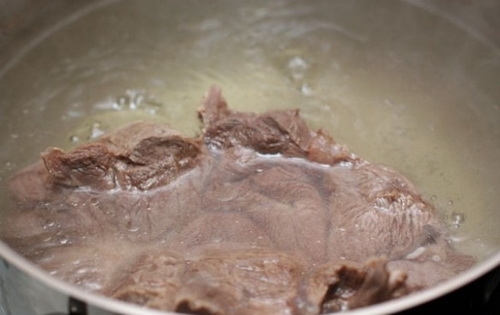 Блины с мясом
