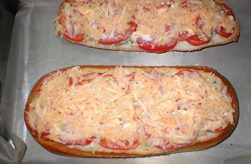 Экспресс-пирог из хлеба