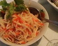 Салат с черной редькой