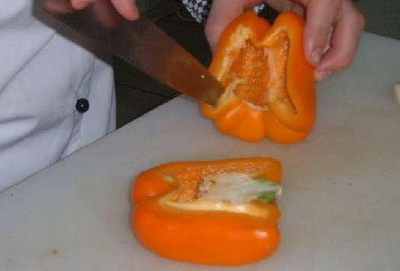 Лечо с желтой алычой