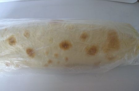 Рулет из лаваша с крабовыми палочками