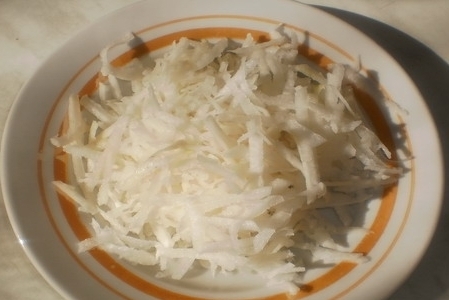 Красно-белый салат