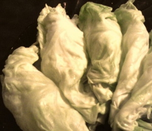 Сардельки, фаршированные по-русски