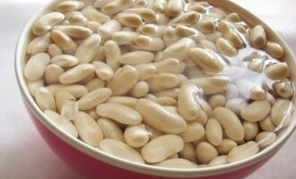Суп 'Капучино' из белой фасоли: Пошаговый рецепт