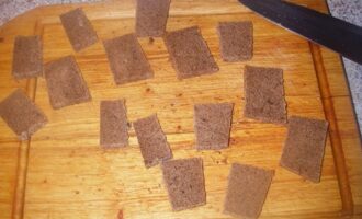 Канапе с бужениной и ветчиной
