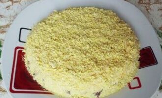 Салат «Кольцо» из печени