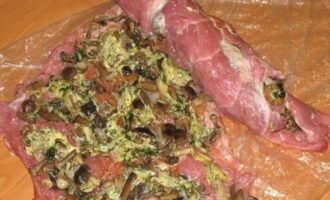 Мясные рулеты с грибами и луком: пошаговый рецепт