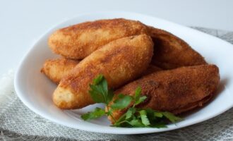 Картофельные крокеты: пошаговый рецепт с обжаренным луком