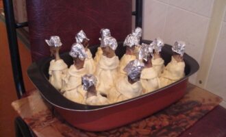 Куриные ножки в слоеном тесте