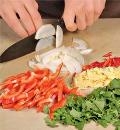 Рецепт грибов по-корейски с овощами