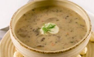 Рассольник грибной монастырский: пошаговый рецепт