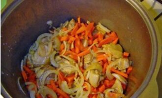 Рецепт тушенных свиных почек с овощами