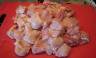 Курица с грецкими орехами