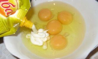 Рулет с сыром и спаржей