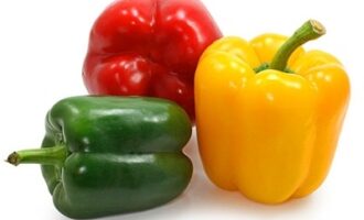 Закуска из болгарского перца (фаршированная творогом)