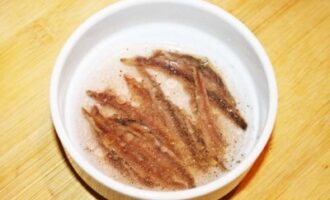 Канапе с анчоусами