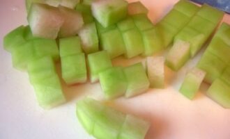 Цукаты из арбузных корок