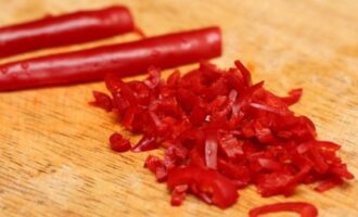 Рецепт салата из болгарского перца и курицы