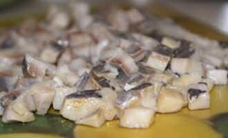 Закуска: Селедка в лаваше