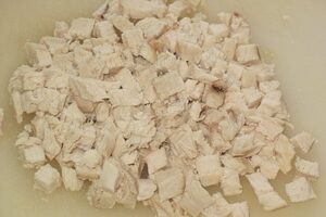 Рецепт салата из болгарского перца и курицы