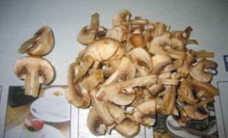 Гречневая запеканка с грибами