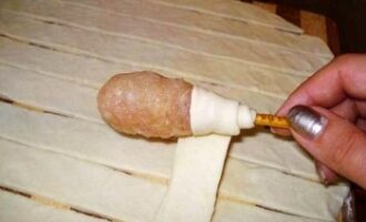 Рецепт закуски «Ложные куриные ножки»
