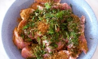 Мясо по-грузински