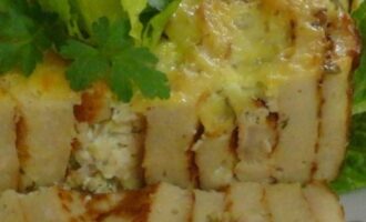 Закусочный торт "Мясной лабиринт"