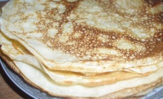 Блинчики, фаршированные артишоками