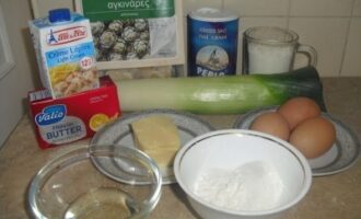 Блинчики, фаршированные артишоками