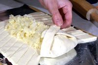 Плетёный пирог с капустой