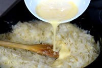 Плетёный пирог с капустой