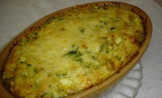 Запеканка из кабачков