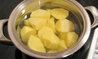 Слоёное печенье из картофеля
