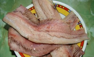 Сельдь, маринованная по-корейски