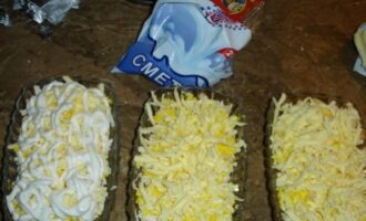 Салат "Снежная вьюга"