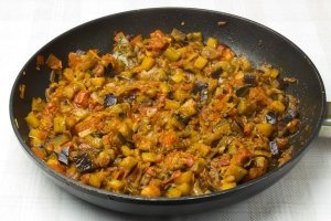 Паста с овощами