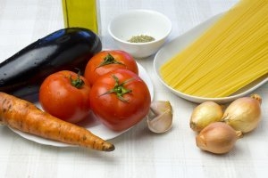 Паста с овощами