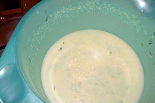 Блины с курицей