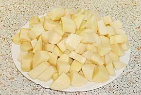 Жаркое из курицы с томатным соусом