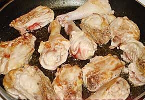 Жаркое из курицы с томатным соусом
