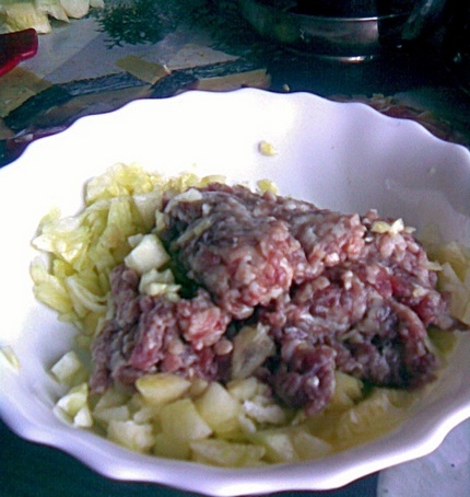 Фаршированные кабачки в пароварке
