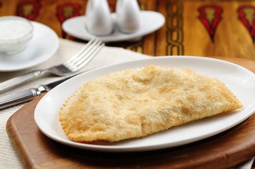 Чебуреки с грибами