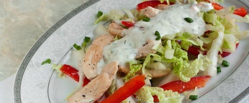 Салат из китайской капусты