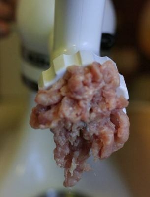 Тимбаль мясной с шампиньонами