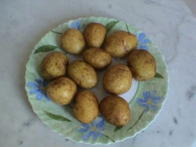 Картошка в микроволновке