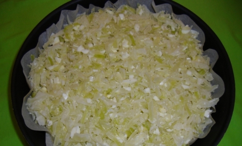 Капустный пирог к чаю